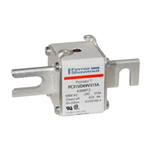 Mersen 315A German Standard Fuse, 31, 700V, 77mm - A300012 product image