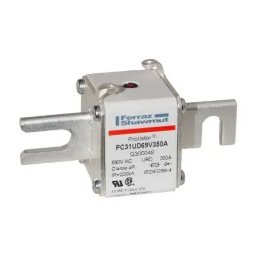 Mersen 350A German Standard Fuse, 31, 700V, 77mm - Q300049 product image