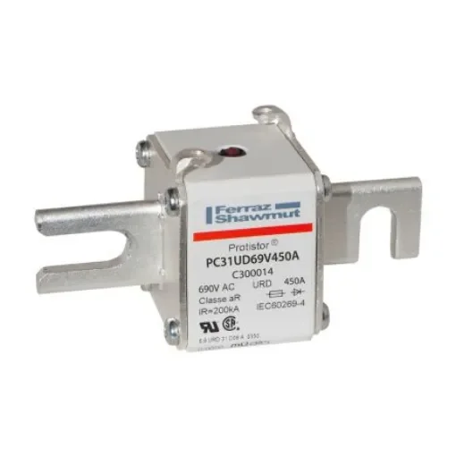 Mersen 450A German Standard Fuse, 31, 700V, 77mm - C300014 product image