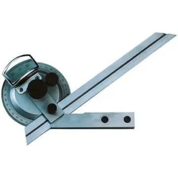 MikronTec 360° Metric  Bevel Protractor, 150 mm Stainless Steel Blade - 3048184 product image