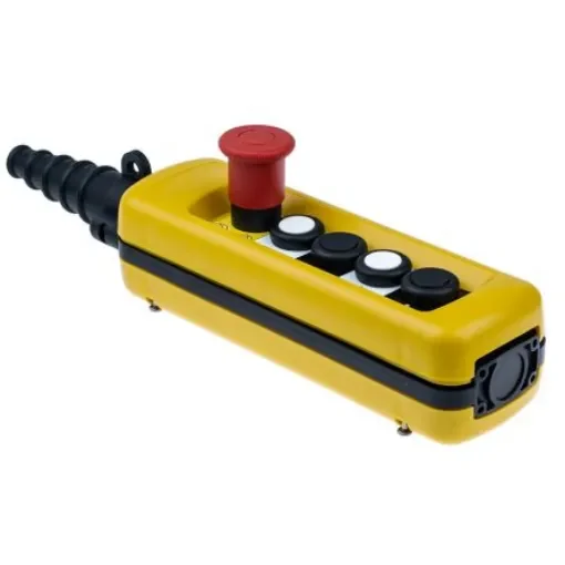 Schneider Electric 4 NO + 3 NC Push Button Pendant Station - XACA47131 product image