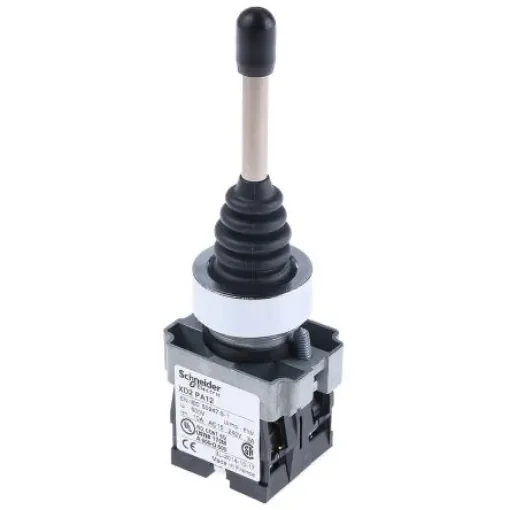 Schneider Electric 2-Axis Joystick Switch Lever, Slow Break, IP65 240V ac - XD2PA12 product image