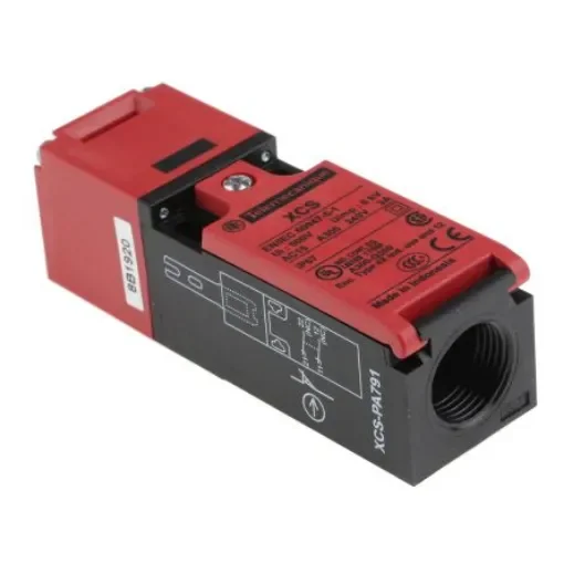 Telemecanique Sensors XCSPA Safety Interlock Switch, 2NC, Keyed, Glass Fibre Reinforced Nylon - XCSPA791 product image