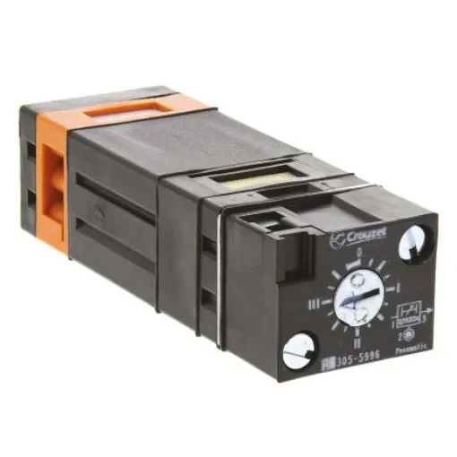 Crouzet 81 series 0.1s to 30s Pneumatic Timer, 8 bar max - 81503720 product image