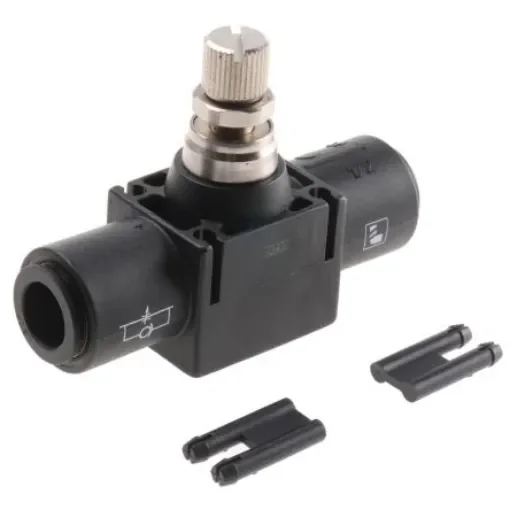 Legris 7770 Series Tube In-line Regulator, 12mm Tube Inlet Port x 12mm Tube Outlet Port - 7770 12 00 product image