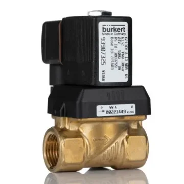 Burkert Solenoid Valve 221603, 2 port(s) , NC, 24 V ac, 1/2in product image