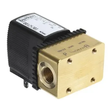 Burkert Solenoid Valve 125301, 2 port(s) , NC, 24 V dc, 1/4in product image
