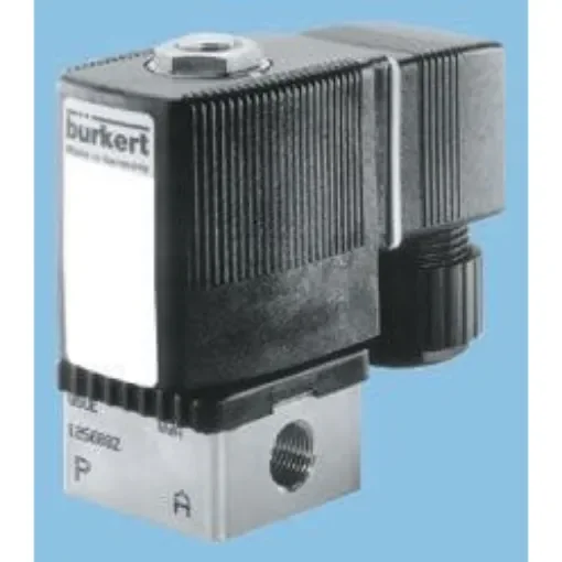Burkert Solenoid Valve 134241, 2 port(s) , NC, 24 V ac, 1/8in product image