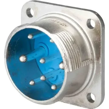 Jaeger Circular Connector, 4 Contacts, Panel Mount, Female - 5366 040 06 product image