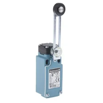 Honeywell GLC Series Adjustable Roller Lever Limit Switch, NO/NC, IP66, SPDT 1NO/1NC, Die Cast Zinc Housing, 300V ac - GLCB01A2A product image