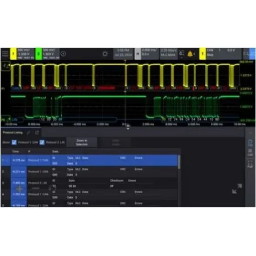 Keysight Technologies Automotive Triggering & Analysis Oscilloscope Software for Use with CAN, CAN FD, CAN XL, LIN, SENT - HD300AUTA product image