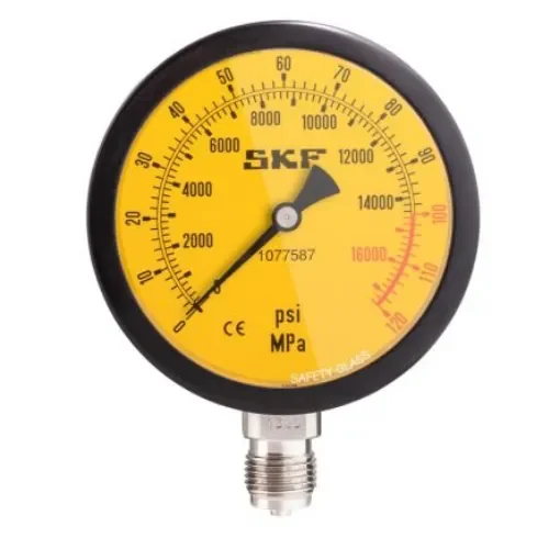 SKF G 1/2 Analogue Pressure Gauge 100mPa Bottom Entry 110mm Outside Diameter - 1077587 product image
