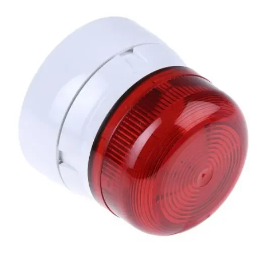Klaxon Flashguard QBS Series Red Flashing Beacon, 110 V ac, Surface Mount, Xenon Bulb - QBS-0002 product image