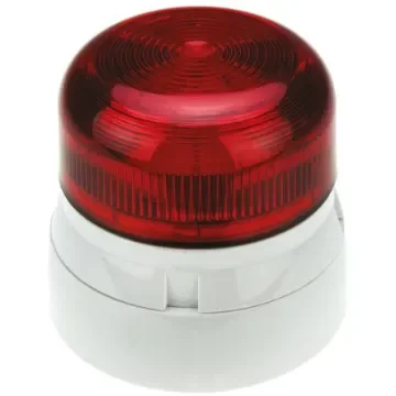 Klaxon Flashguard QBS Series Red Flashing Beacon, 230 V ac, Surface Mount, Xenon Bulb - QBS-0017 product image