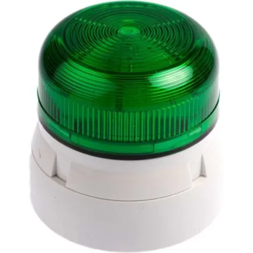 Klaxon Flashguard QBS Series Green Flashing Beacon, 230 V ac, Surface Mount, Xenon Bulb - QBS-0021 product image