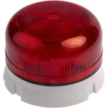 Klaxon Flashguard QBS Series Red Flashing Beacon, 12 V dc, 24 V dc, Surface Mount, Xenon Bulb - QBS-0039 product image