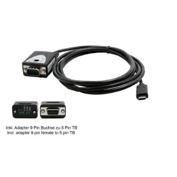 Exsys USB 2.0, Male USB C to Male, 1.8m - EX-2346 product image