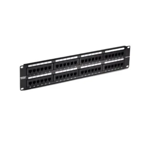 Trendnet TC Series Cat5e 48 Port Patch Panel Unshielded Black - TC-P48C5E product image