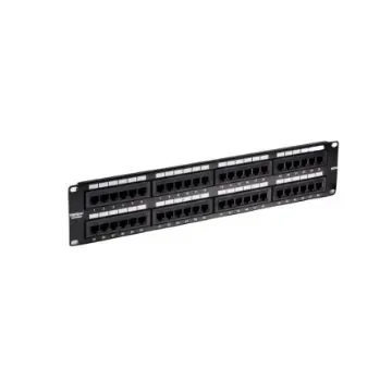 Trendnet TC Series Cat6 48 Port Patch Panel Unshielded Black - TC-P48C6 product image