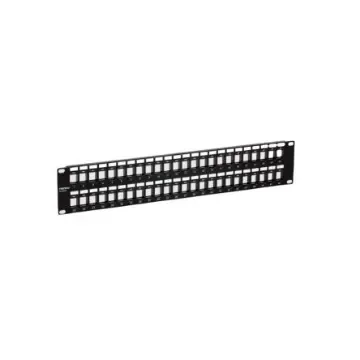 Trendnet TC Series Cat6 48 Port Patch Panel 87mm Black - TC-KP48 product image