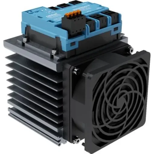 Celduc SGTR9 Series Solid State Relay 3 Phase, 41 A Load, DIN Rail Mount, 660 V ac Load, 30 Vdc Control - SGTR9854310-WF031 product image