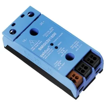 Celduc SMI Series Solid State Relay, 20 A Load, 940 Vdc Load, 48 Vdc Control - SMI00201600 product image
