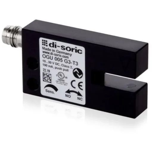 Di-Soric, OGU Series M8 Lighting Accessory for Use with Fork Light, 45mm Probe - OGU 005 G3-T3 product image