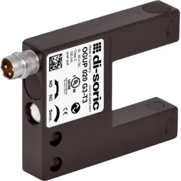 Di-Soric Optical Photoelectric Sensor, Fork Sensor, 20 mm Detection Range IO-LINK - OGUP 020 G3-T3 product image