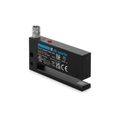 Di-Soric Optical Photoelectric Sensor, Fork Sensor, 5 mm Detection Range - OGUTI 005/50 FG3K-TSSL product image