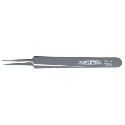 Bernstein 110 mm, Stainless Steel, Pointed, Tweezers - 5-031 product image
