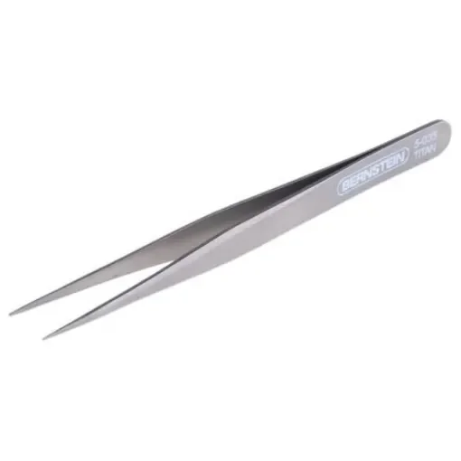 Bernstein 120 mm, Stainless Steel, Pointed, Tweezers - 5-035 product image