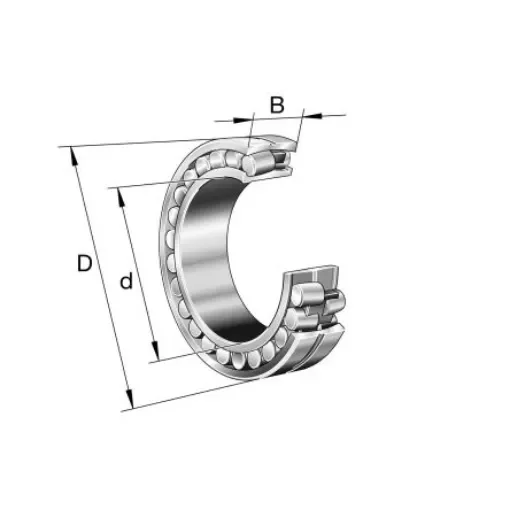 FAG 23138-E1A-XL-K-M 190mm I.D Spherical Roller Bearing Roller Bearing, 320mm O.D product image