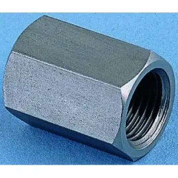 Legris Stainless Steel Pipe Fitting, Straight Hexagon Coupler, Female G 3/8in x Female G 3/8in - 1855 17 17 product image