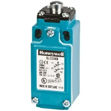 Honeywell GLC Series Plunger Limit Switch, 2NC, IP66, DPST 2NC, Die Cast Zinc Housing, 300V ac Max, 10A Max - GLCC06B product image