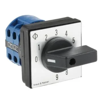 Kraus & Naimer 10 Position Coding Cam Switch, 6A - CAD11.A550/GBA001.EF product image