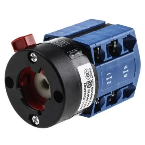 Kraus & Naimer, DP 3 Position 60° Double Throw Cam Switch, 20A - CG8.A211/GBA001.*FT product image