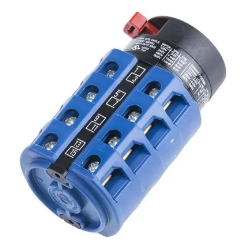 Kraus & Naimer, 8P 2 Position 60° On-Off Cam Switch, 25A - CA20.A344/GBA001.*FT product image