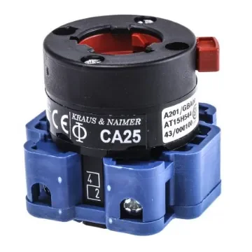 Kraus & Naimer, DP 2 Position 60° On-Off Cam Switch, 32A - CA25.A201/GBA001.*FT product image