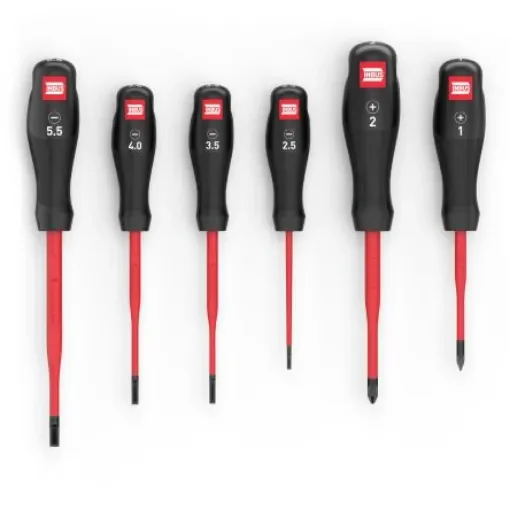INBUS Phillips, Slotted Screwdriver Set, 6-Piece - 73868 product image