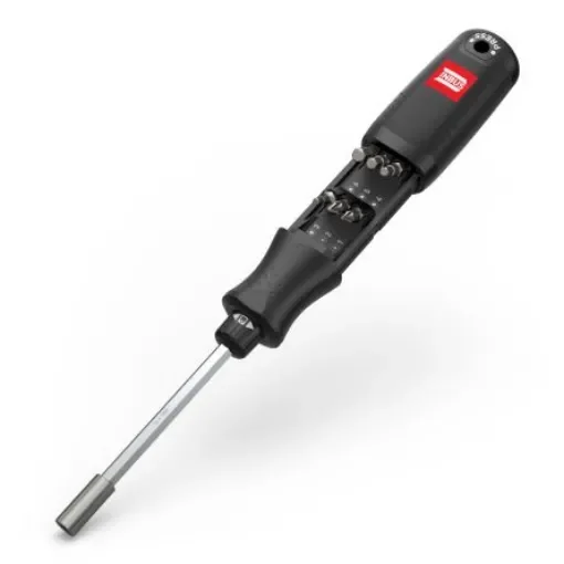 INBUS Screwdriver Handle, PH1, PH2, PZ1, PZ2, SL5.5, TX10, TX20, TX25 Tip, 240 mm Overall - 73424 product image