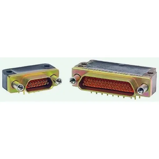 RS PRO 9 Way Right Angle Through Hole D-sub Connector Plug, 2.54mm Pitch - 3122692 product image