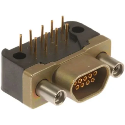 RS PRO 9 Way Right Angle Through Hole D-sub Connector Socket, 2.54mm Pitch - 3122759 product image