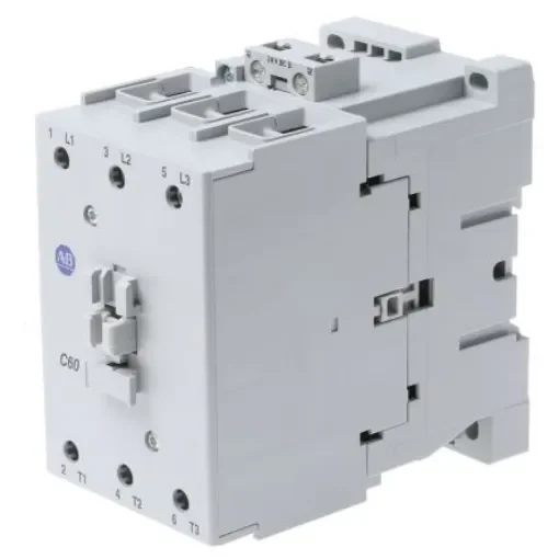 Allen Bradley 100 Series 100C Contactor, 24 V dc Coil, 3-Pole, 60 A, 32 kW, 3NO, 690 V ac - 100-C60DJ00 product image