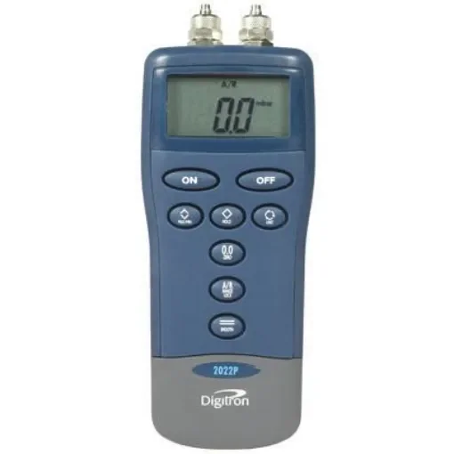 Digitron 2000P Differential Digital Pressure Meter With 2 Pressure Port/s, Max Pressure Measurement 2bar - 2022P7-2BAR product image