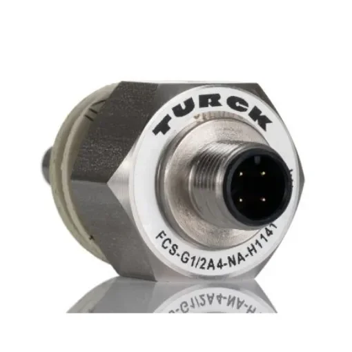 Turck BIM-UNT Series Remote Sensor Flow Sensor for Gas, Liquid, 1 (Water) ccm/s, 2 (Air) ccm/s, 3 (Oil) ccm/s Min, 150 - FCS-G1/2A4-NA-H1141 product image