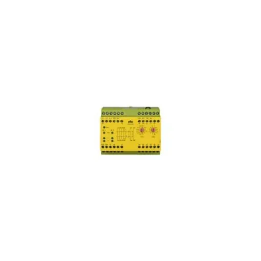 Pilz 774 Safety Monitoring Safety Relay, 24V dc, Single/Dual-Channel, 5 Safety Contacts - 774013 product image