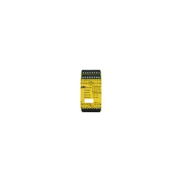 Pilz 777 Safety Monitoring Safety Relay, 24V dc, Single/Dual-Channel, 3 Safety Contacts - 777760 product image