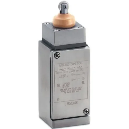 Honeywell HDLS Series Plunger Limit Switch, 2NO/2NC, DPDT, Stainless Steel Housing, 600V ac Max, 10A Max - LS2D4L product image
