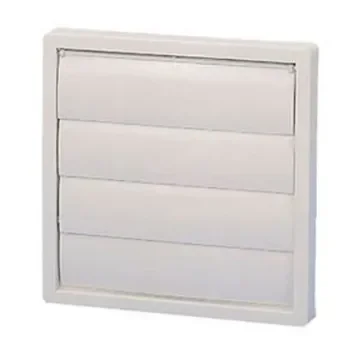 Soler&Palau Black PVC Vent Grille, 294 x 294mm - 870369 - PER 250W product image