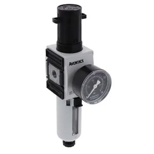 EMERSON – AVENTICS AS2-FRE Filter Regulator, 5µm, G 1/4, Semi Automatic, 16 bar - R412006196 product image